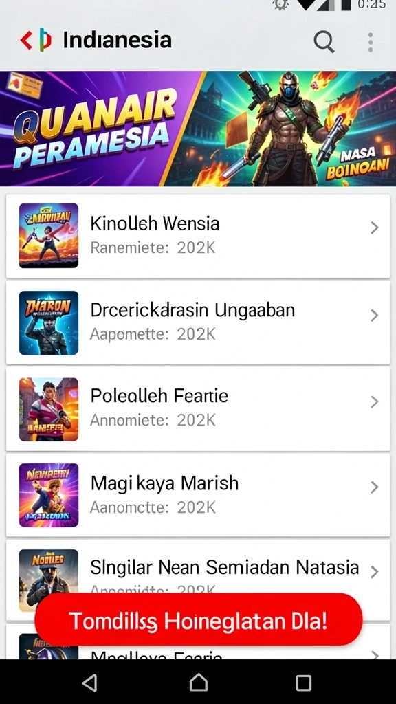 Misi yang menantang untuk mengasah strategi.