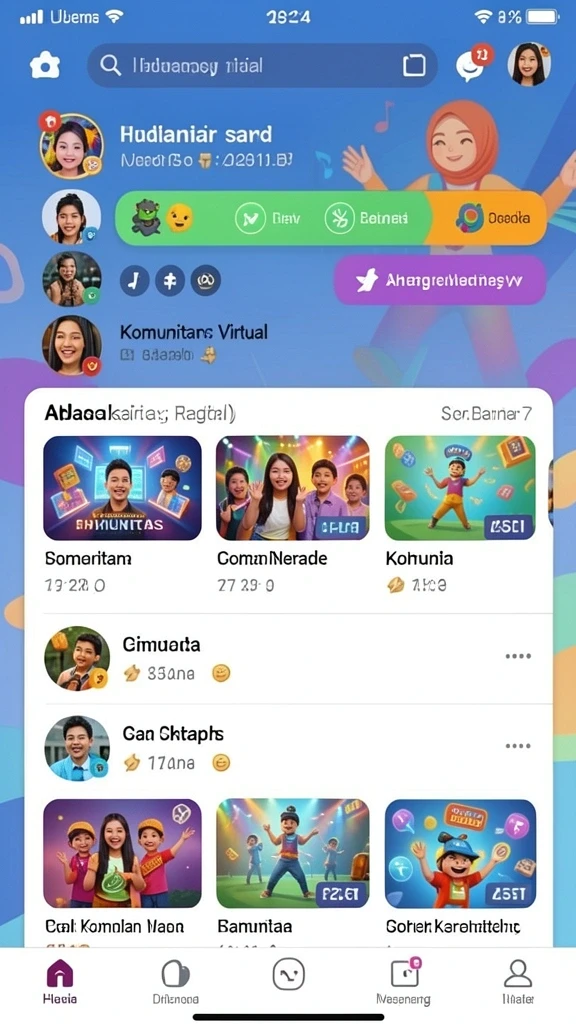 Tampilan antarmuka yang mudah dinavigasi dan ramah pengguna.
