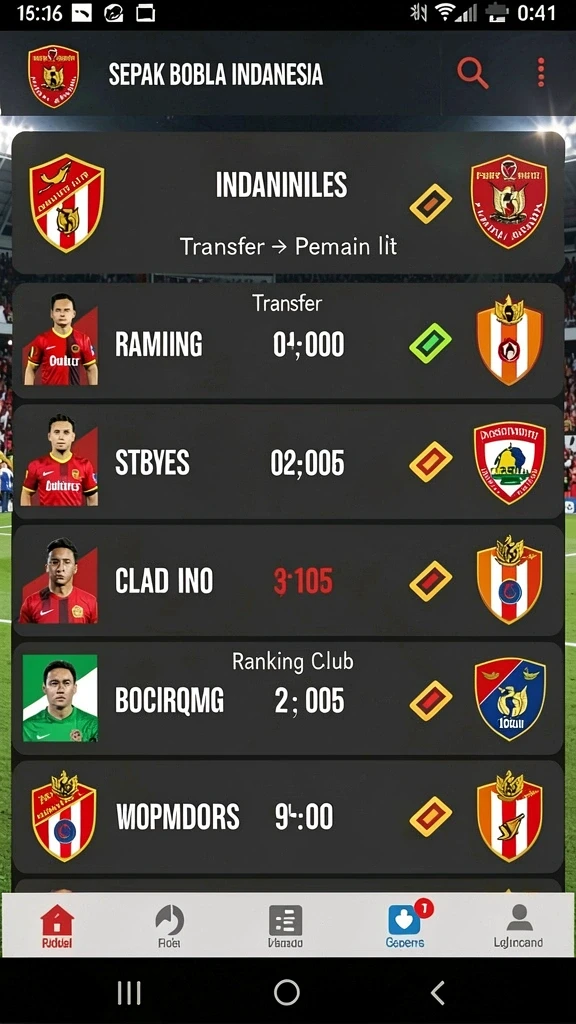 Tampilan antarmuka yang menarik dan mudah dinavigasi.