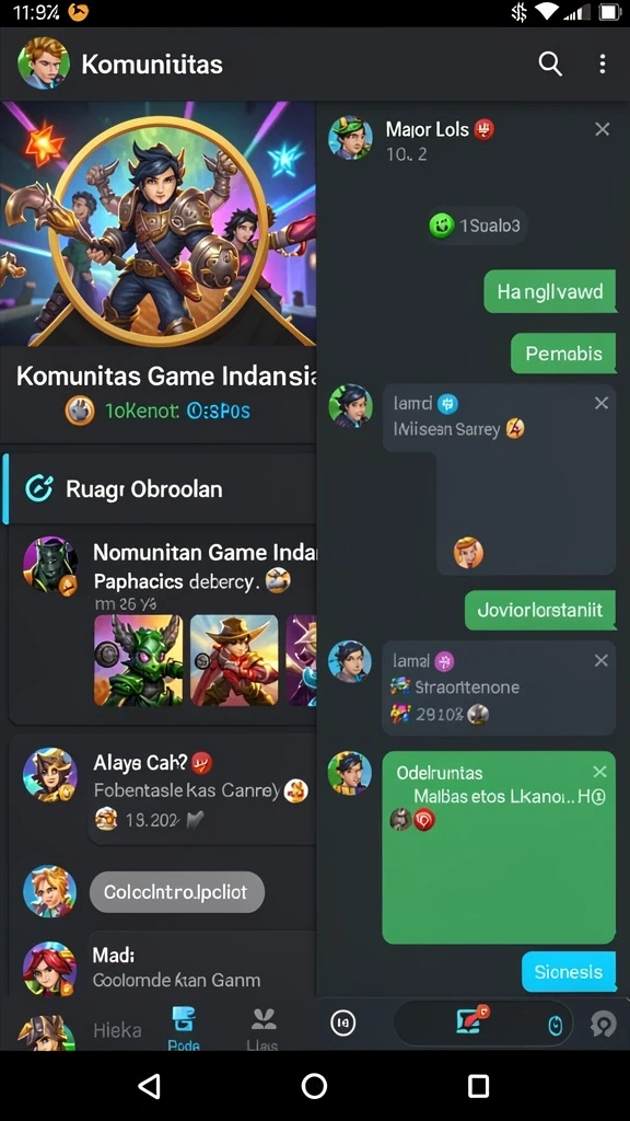 Tampilan antarmuka yang menarik dan mudah digunakan.