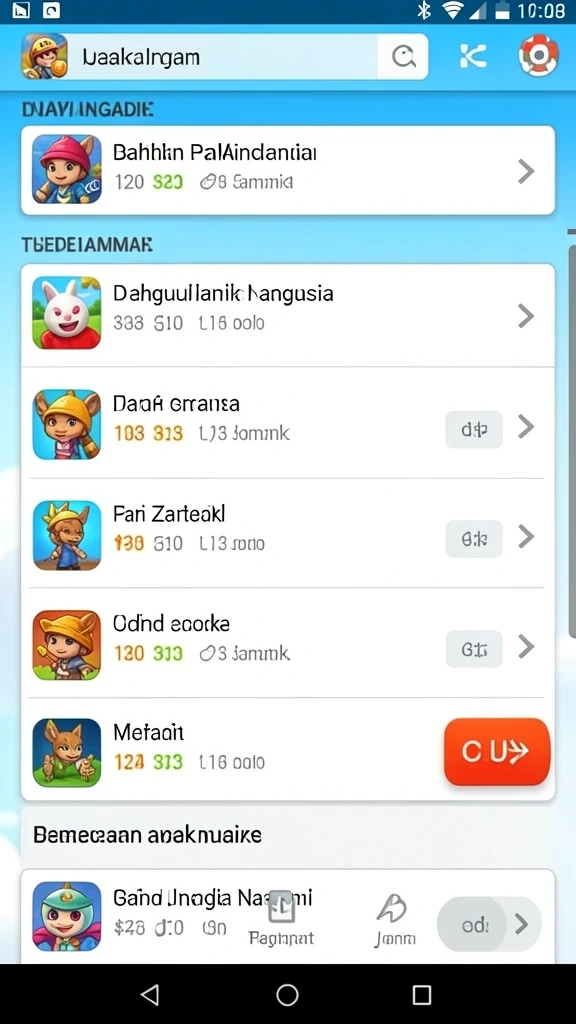 Tampilkan karakter utama AIFA66 dalam aksi.