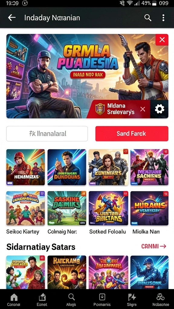 Fitur turnamen yang meningkatkan kompetisi antar pemain.