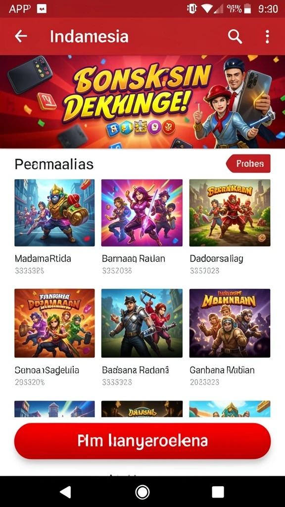 Karakter unik dengan kemampuan berbeda-beda.