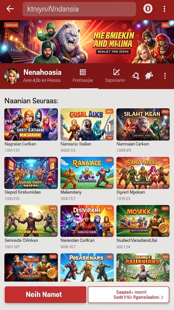 Berbagai tema slot yang memukau untuk dipilih.