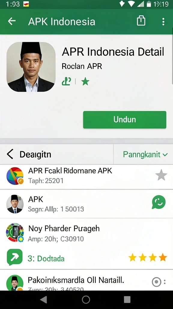 Tampilan antarmuka yang mudah dipahami.