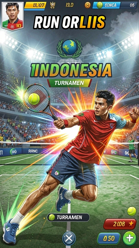 Tampilan awal permainan yang memukau.