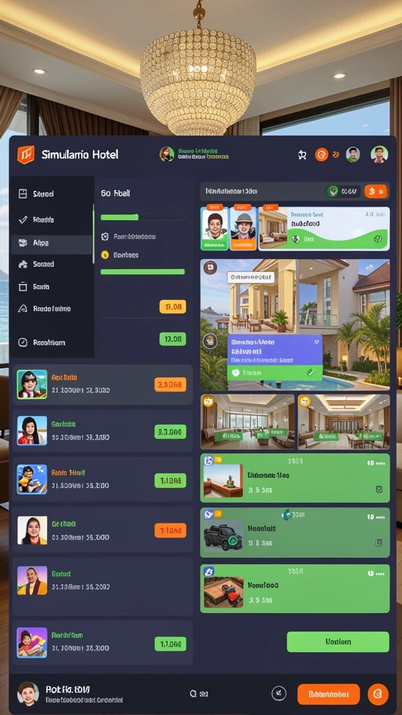 Tampilan antarmuka yang menarik dan user-friendly.