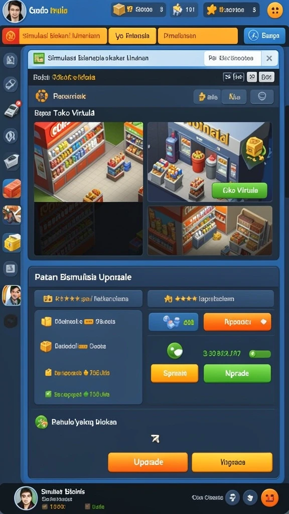 Tampilan antarmuka yang user-friendly dan menarik.