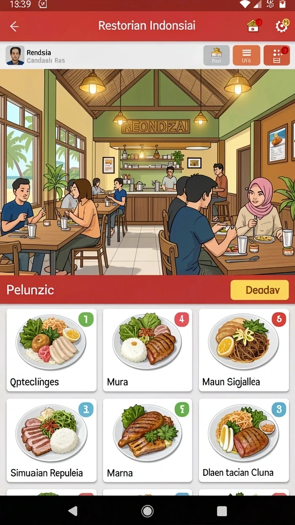 Tampilan antarmuka GLOWIN88 yang menarik dan intuitif.