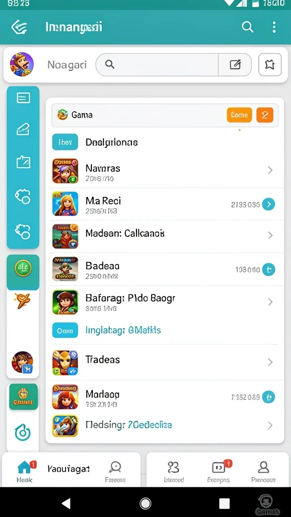 Tampilan awal yang menarik dan informatif.