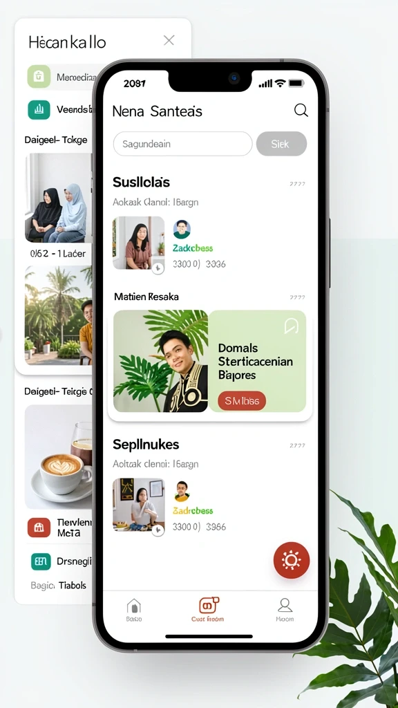Tampilan antarmuka yang menawan dan ramah pengguna.