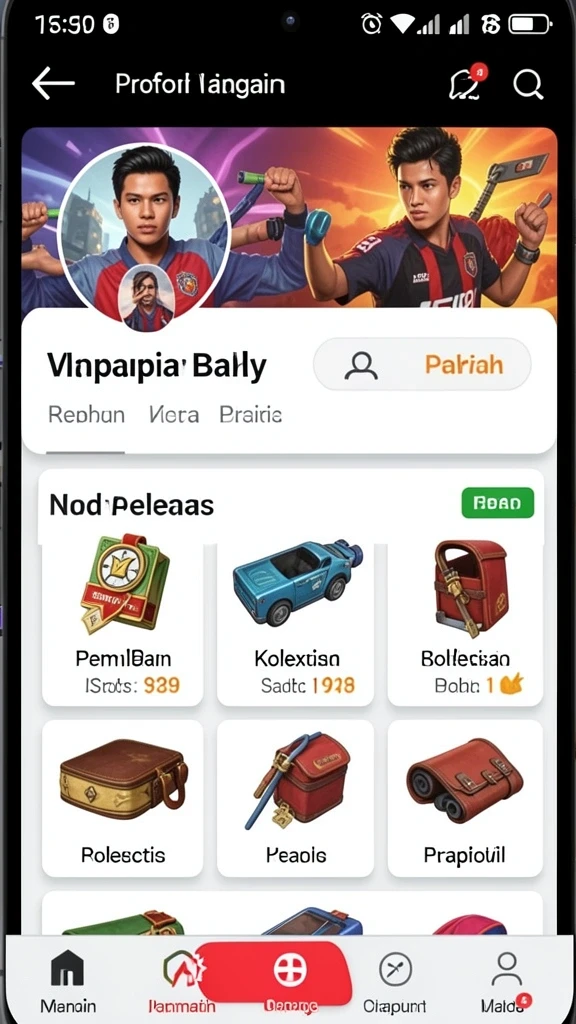 Berbagai tantangan menarik dengan hadiah yang menggiurkan.