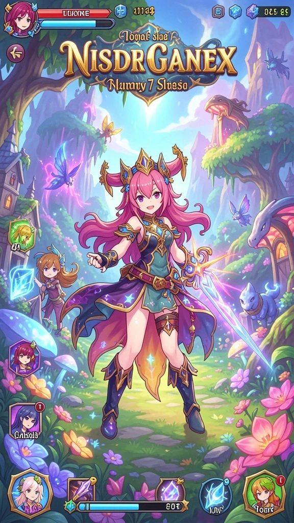 Pemandangan alam yang indah dan memukau di dalam game.