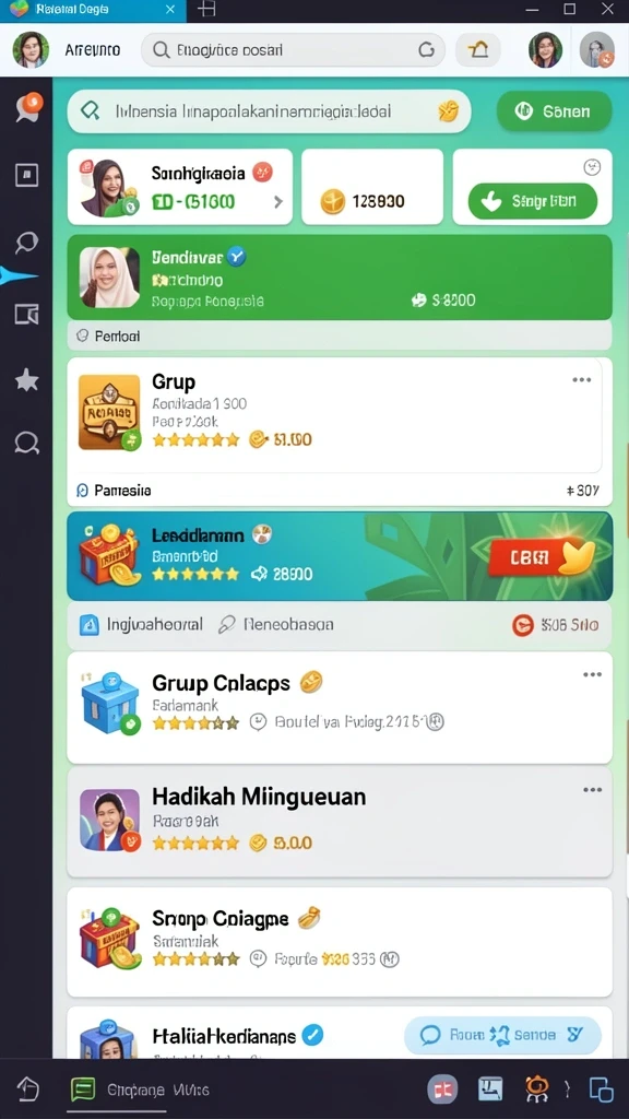 Tampilan grafis yang menawan di HO3.