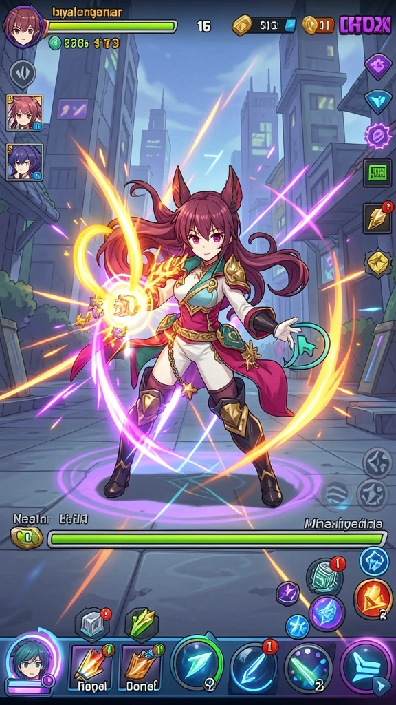 Berbagai karakter unik untuk dipilih dalam game.
