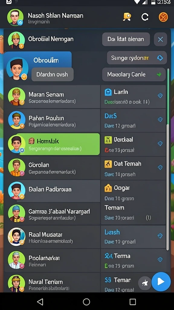 Antarmuka yang intuitif dan mudah dipahami.
