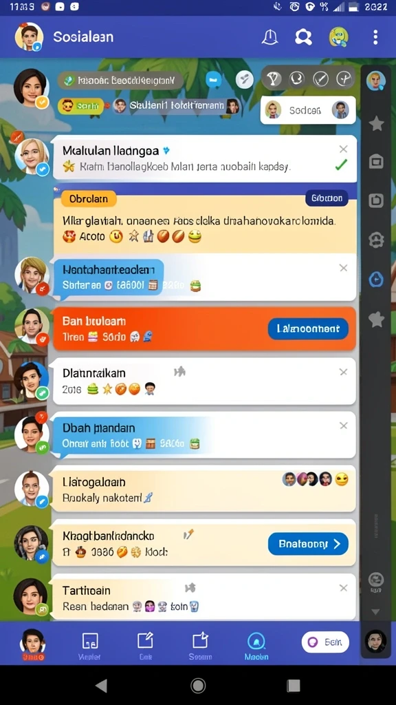 Pengalaman bermain yang menyenangkan dan interaktif.