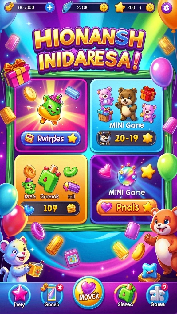 Gameplay interaktif yang menyenangkan.