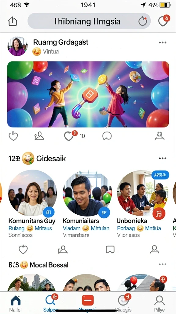 Komunitas pemain yang ramah dan aktif.