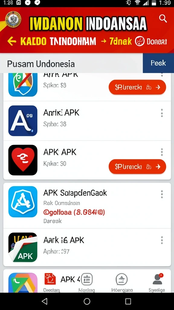 Kompetisi antar pemain yang menegangkan dan mengasyikkan.