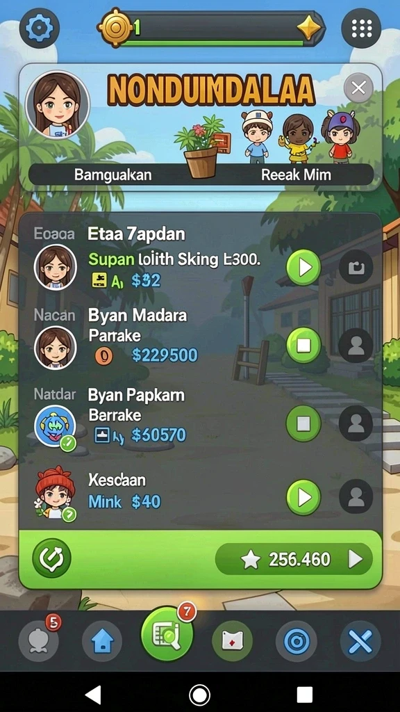 Momen seru saat bertempur dengan musuh.