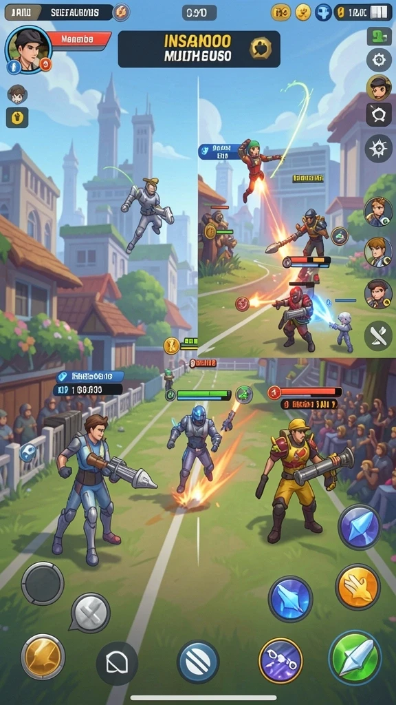 Pengalaman multiplayer yang seru dan interaktif.