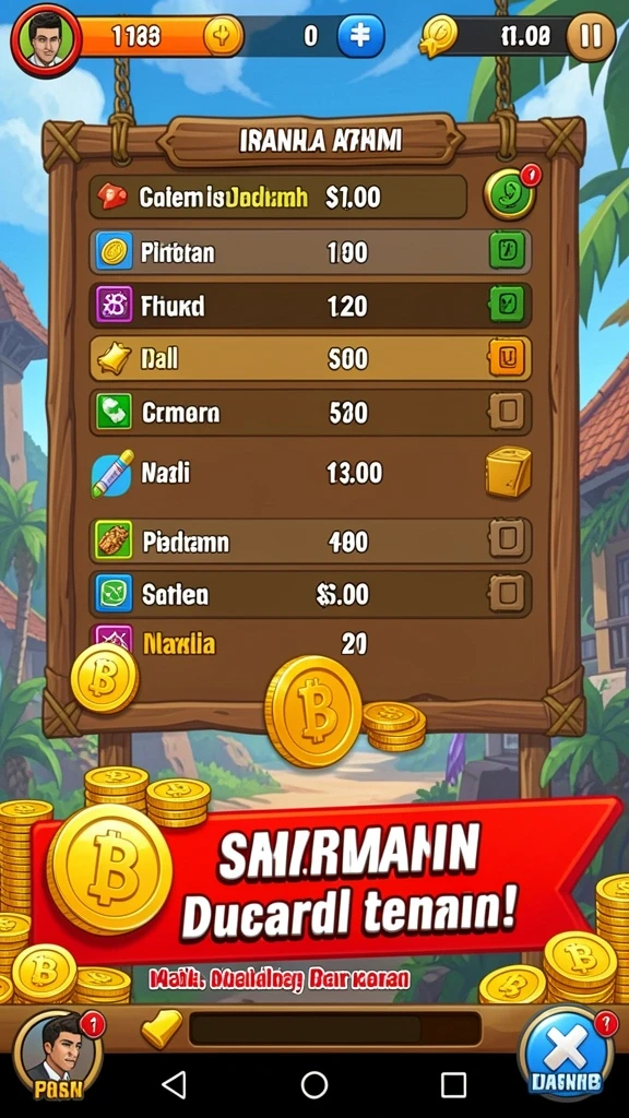 Grafis yang memukau dan penuh warna.