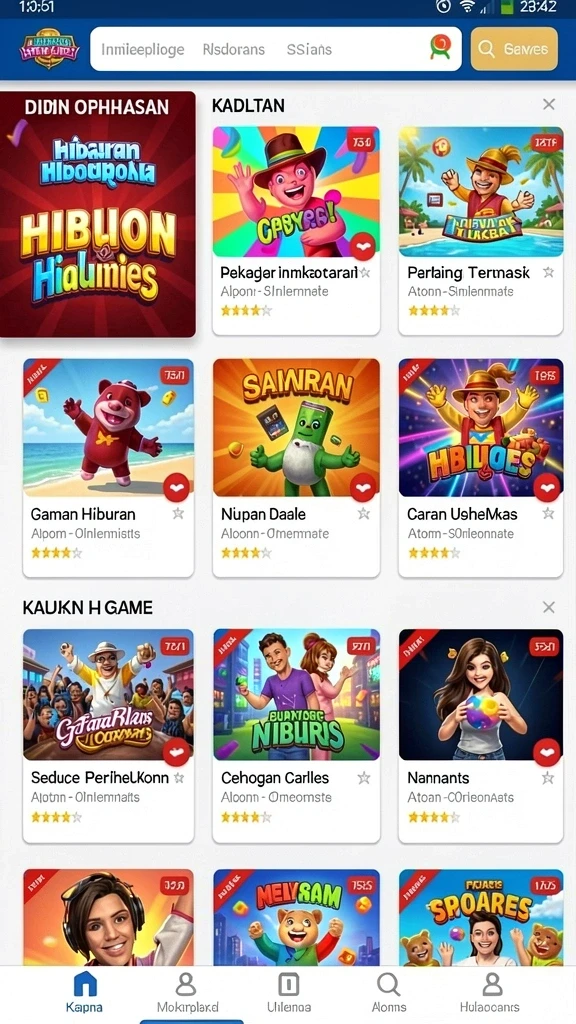 Screenshot menampilkan antarmuka utama aplikasi MITRA77.