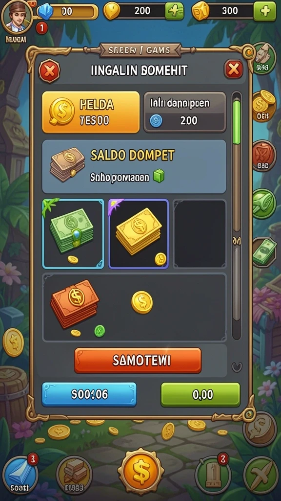 Fitur multiplayer untuk bermain dengan teman.