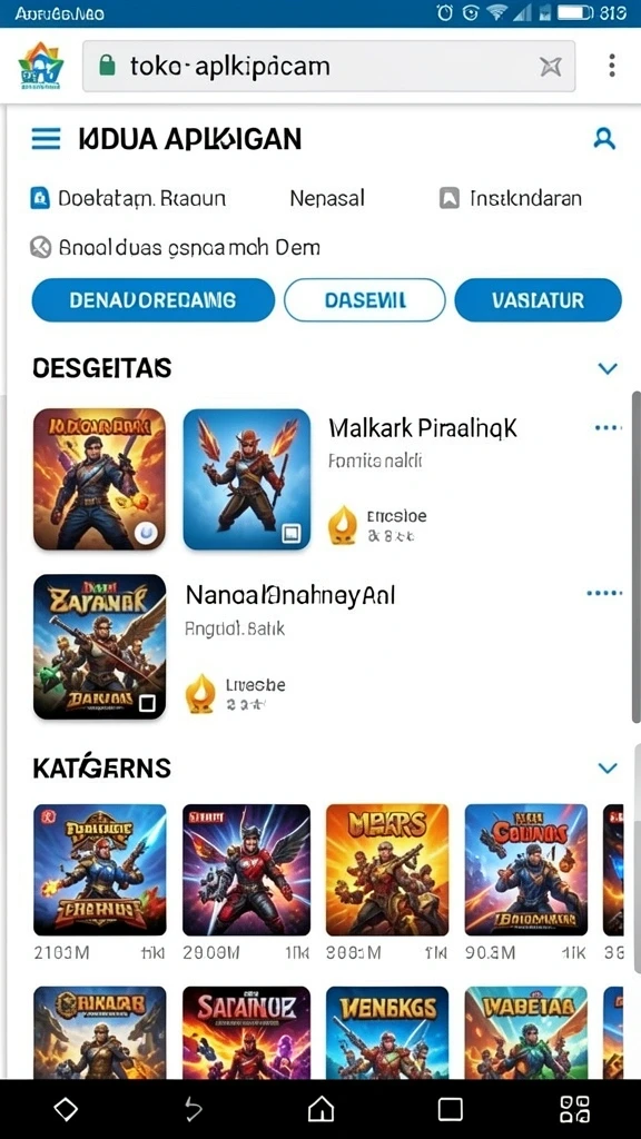 Screenshot menyoroti dunia yang luas untuk dieksplorasi.