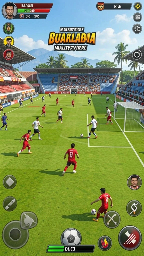 Tampilan antarmuka yang sederhana dan menarik.