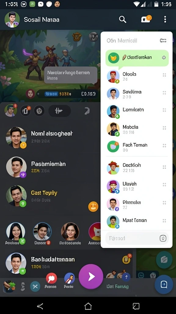 Cuplikan gameplay di mode multiplayer yang seru.