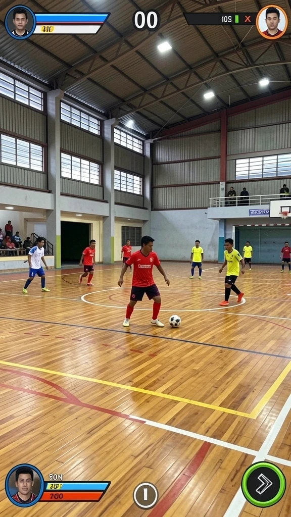 Karakter yang beragam dan menarik untuk dipilih.