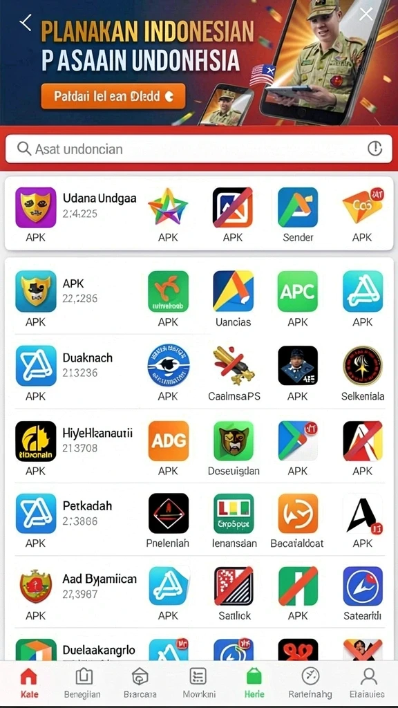 Tangkapan layar menampilkan karakter baru dalam QQ222.