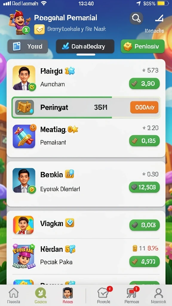 Tampilan antarmuka yang intuitif dan mudah digunakan.