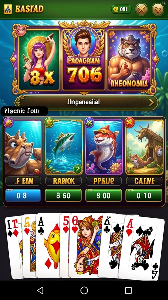Tampilan grafik RPGAME yang menakjubkan.