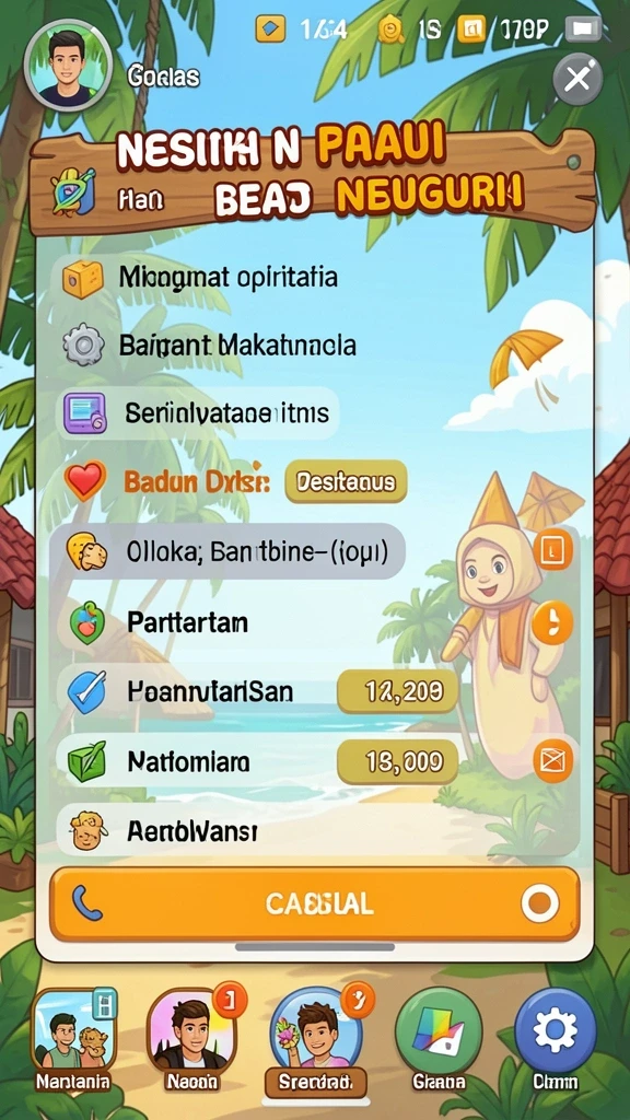 Karakter unik dengan kemampuan spesial.