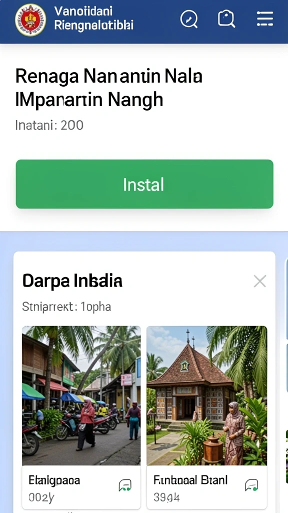 Pemandangan latar belakang yang menawan.
