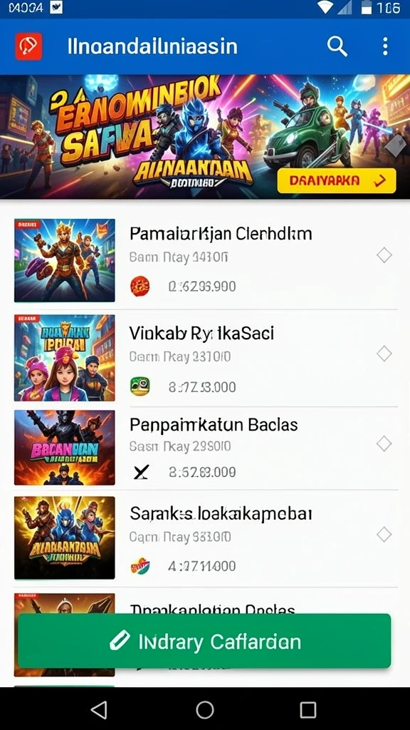 Notifikasi hasil undian terkini yang informatif.