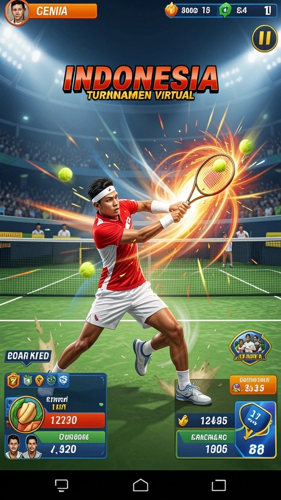 Tampilan fitur bonus yang menarik dan menguntungkan.