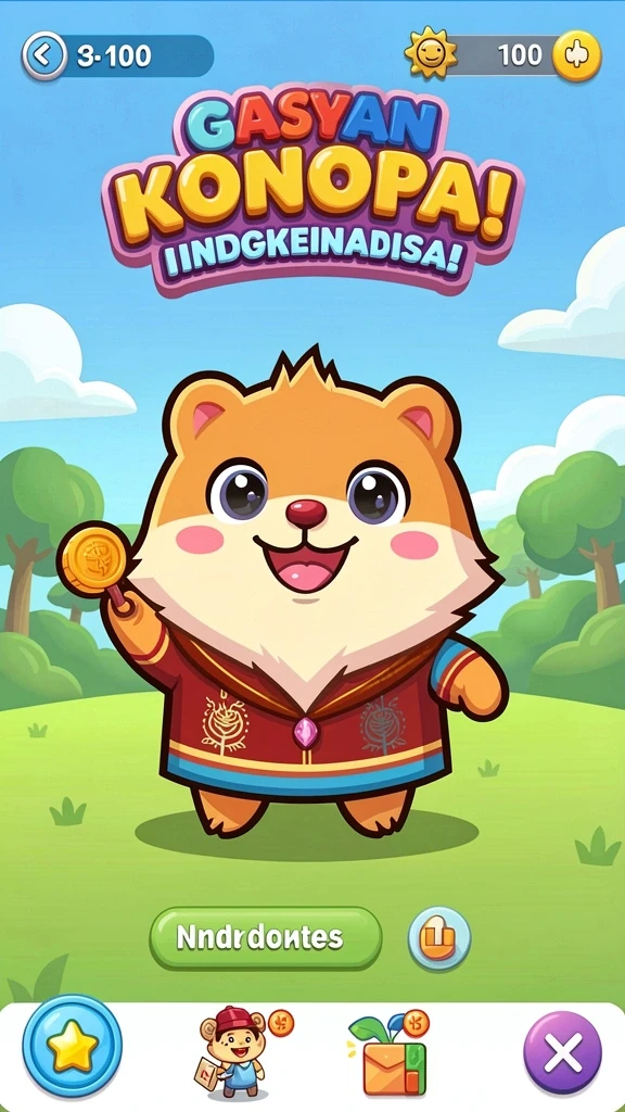 Tampilan antarmuka yang sederhana dan menarik.