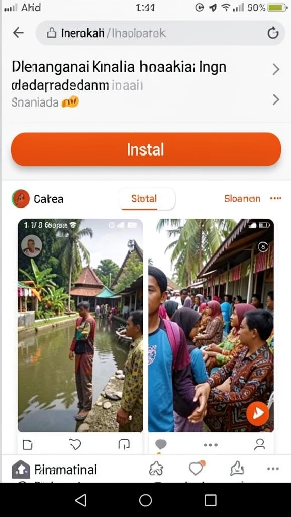 Grafis yang menarik dan penuh warna.