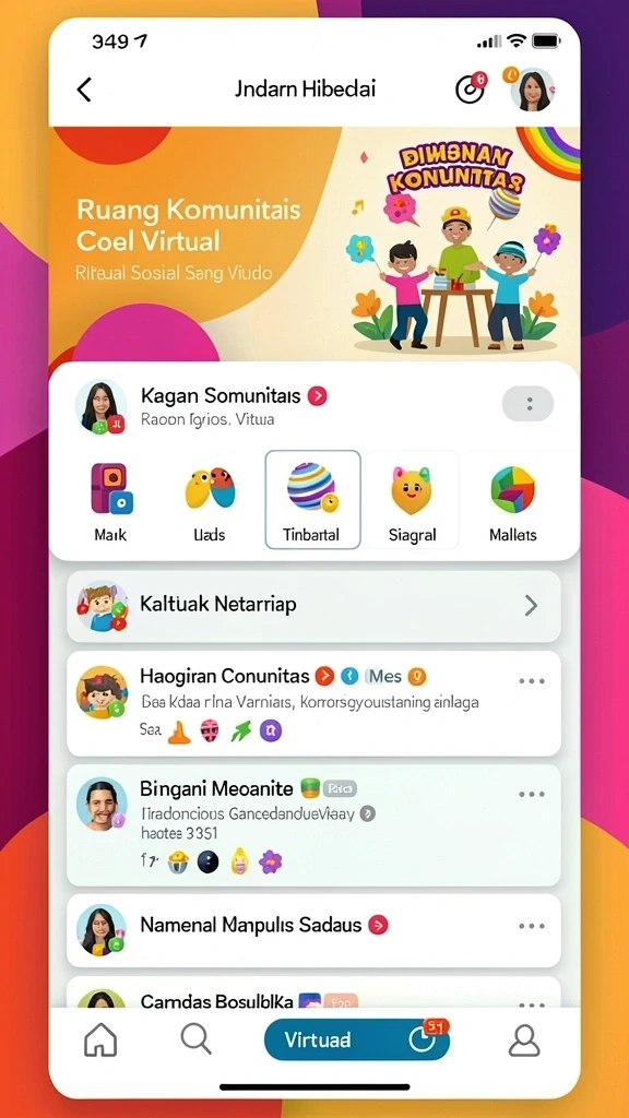 Tampilan antarmuka yang menarik dan mudah dinavigasi.