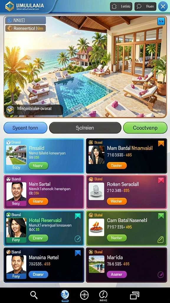 Fitur komunitas untuk berbagi tips dan strategi.