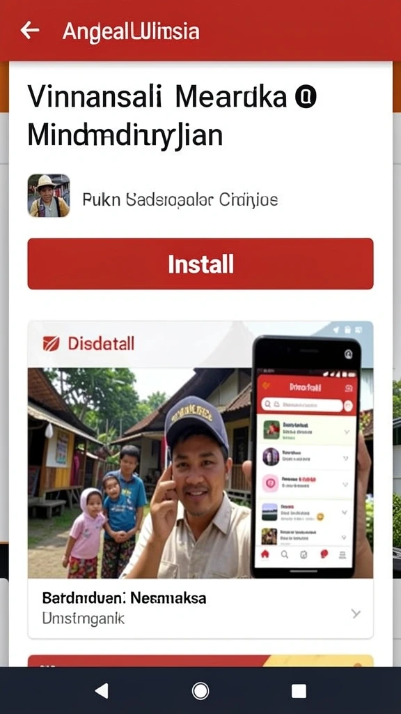 Tampilan antarmuka yang intuitif dan ramah pengguna.