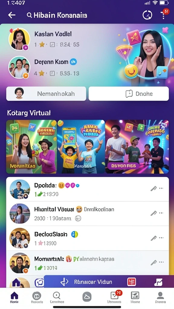Antarmuka pengguna yang mudah dinavigasi dan responsif.