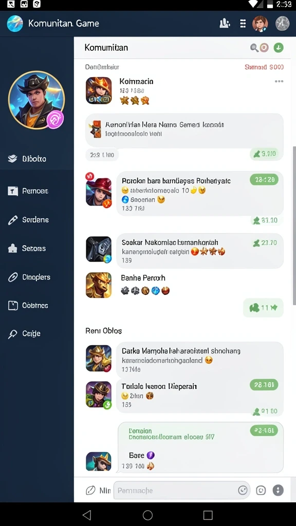 Mode permainan multiplayer yang seru dan kompetitif.
