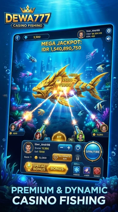 dewa777 — layar beranda
